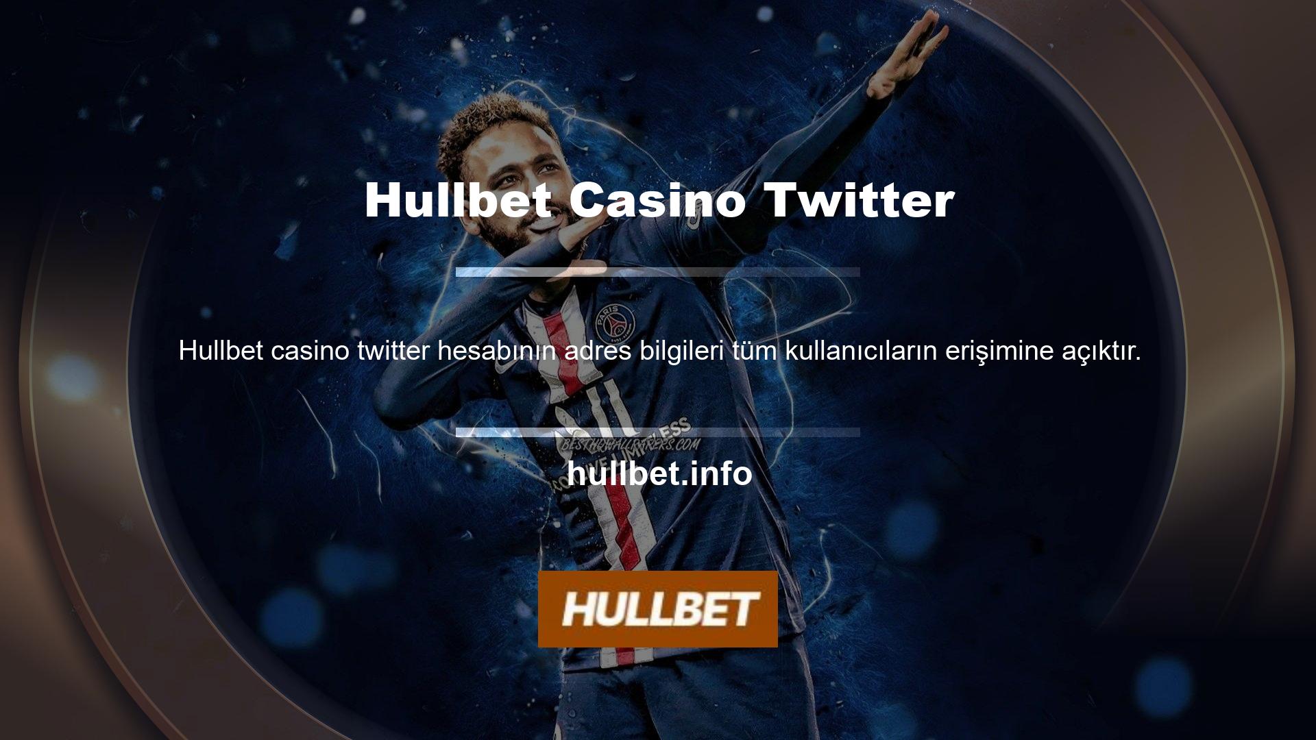 Twitter hesabımız artık /Hullbet casino Twitter’da mevcuttur, lütfen kayıt ol butonuna basın